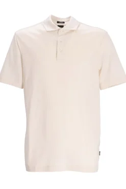 Heren polo korte mouw wit