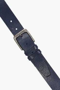 Heren riem blauw