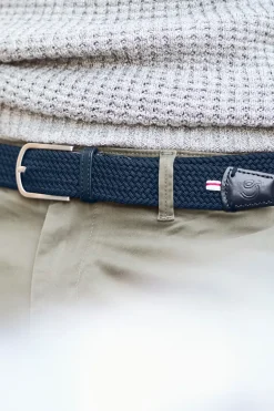 Heren riem blauw