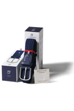 Heren riem blauw