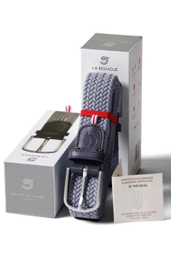 Heren riem grijs