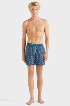 Heren short blauw