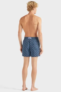 Heren short blauw