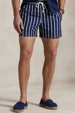 Heren short blauw
