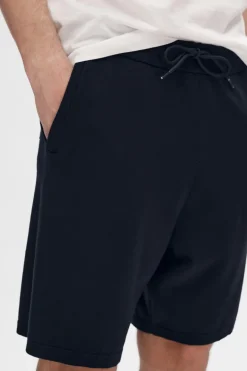Heren short blauw