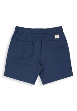 Heren short blauw