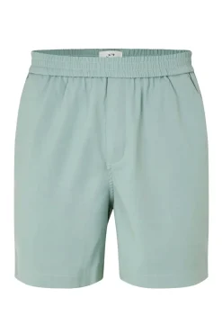 Heren short blauw