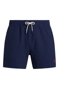 Heren short blauw