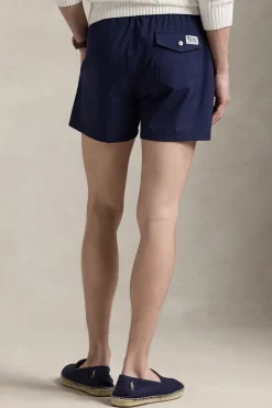 Heren short blauw