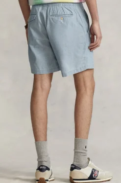 Heren short blauw