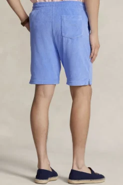 Heren short blauw