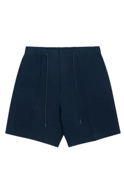 Heren short blauw