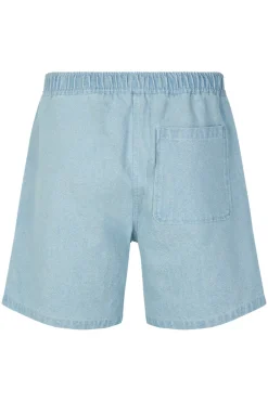 Heren short blauw
