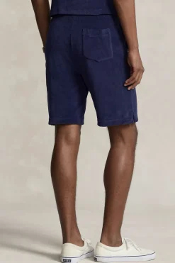 Heren short blauw