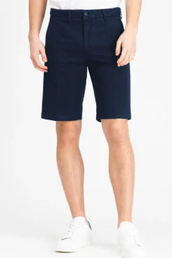 Heren short blauw