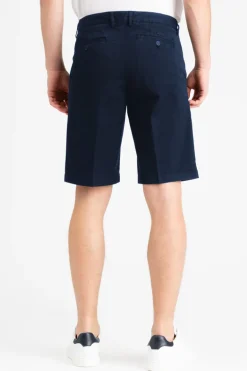 Heren short blauw
