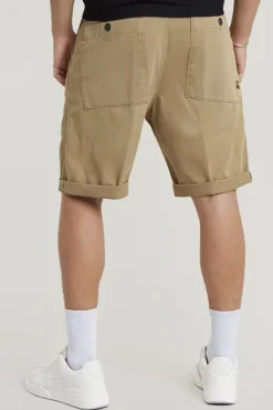 Heren short bruin