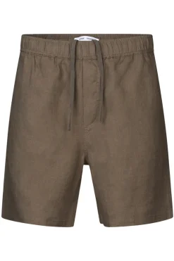 Heren short bruin