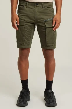 Heren short grijs
