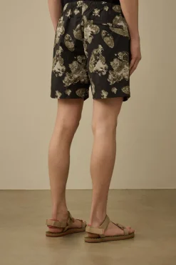 Heren short grijs