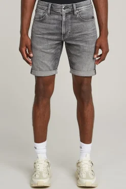 Heren short grijs