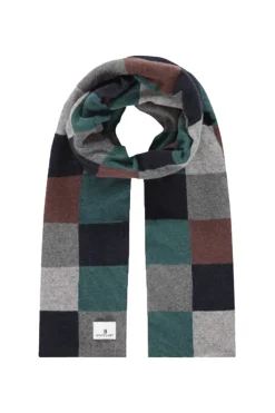 Heren sjaal blauw