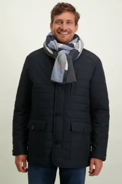 Heren sjaal grijs