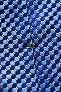 Heren stropdas blauw
