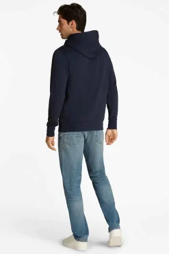 Heren sweater blauw
