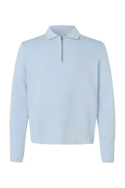 Heren sweater blauw