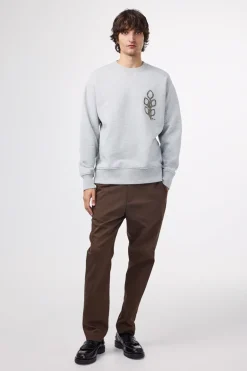 Heren sweater grijs