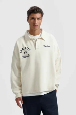 Heren sweater wit