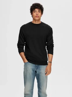 Heren sweater zwart