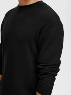 Heren sweater zwart