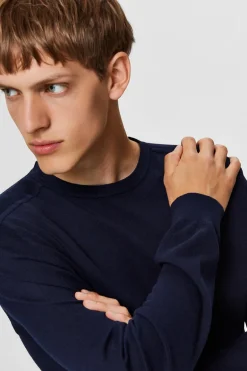 Heren trui blauw