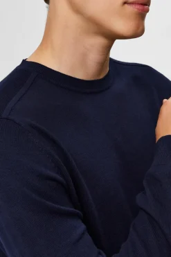 Heren trui blauw