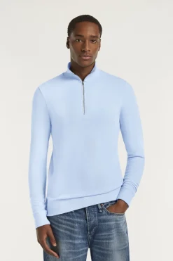 Heren trui blauw