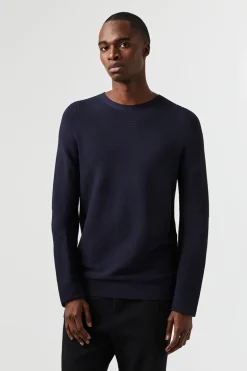 Heren trui blauw