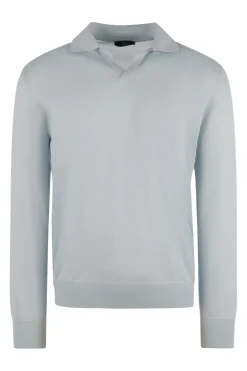 Heren trui blauw