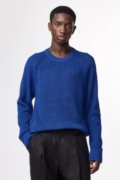 Heren trui blauw