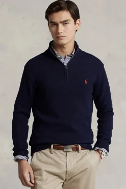 Heren trui blauw