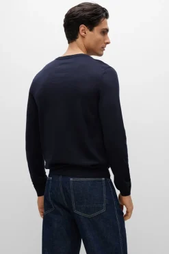 Heren trui blauw