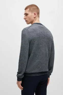 Heren trui blauw