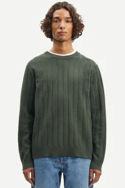 Heren trui groen