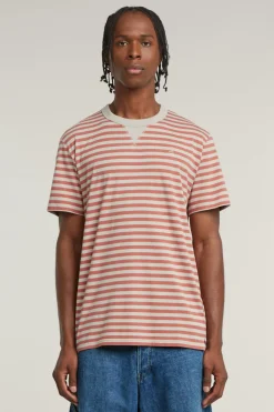 Heren t-shirt kortemouw blauw