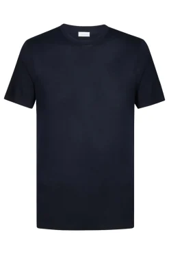 Heren t-shirt kortemouw blauw