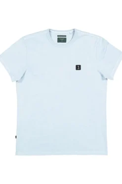 Heren t-shirt kortemouw blauw