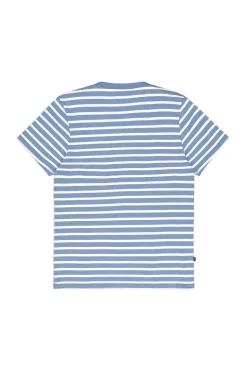 Heren t-shirt kortemouw blauw