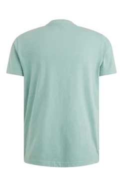 Heren t-shirt kortemouw blauw