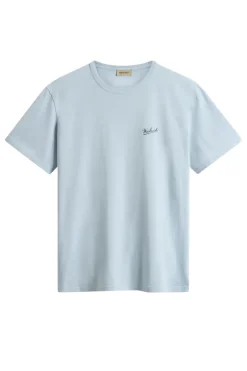 Heren t-shirt kortemouw blauw